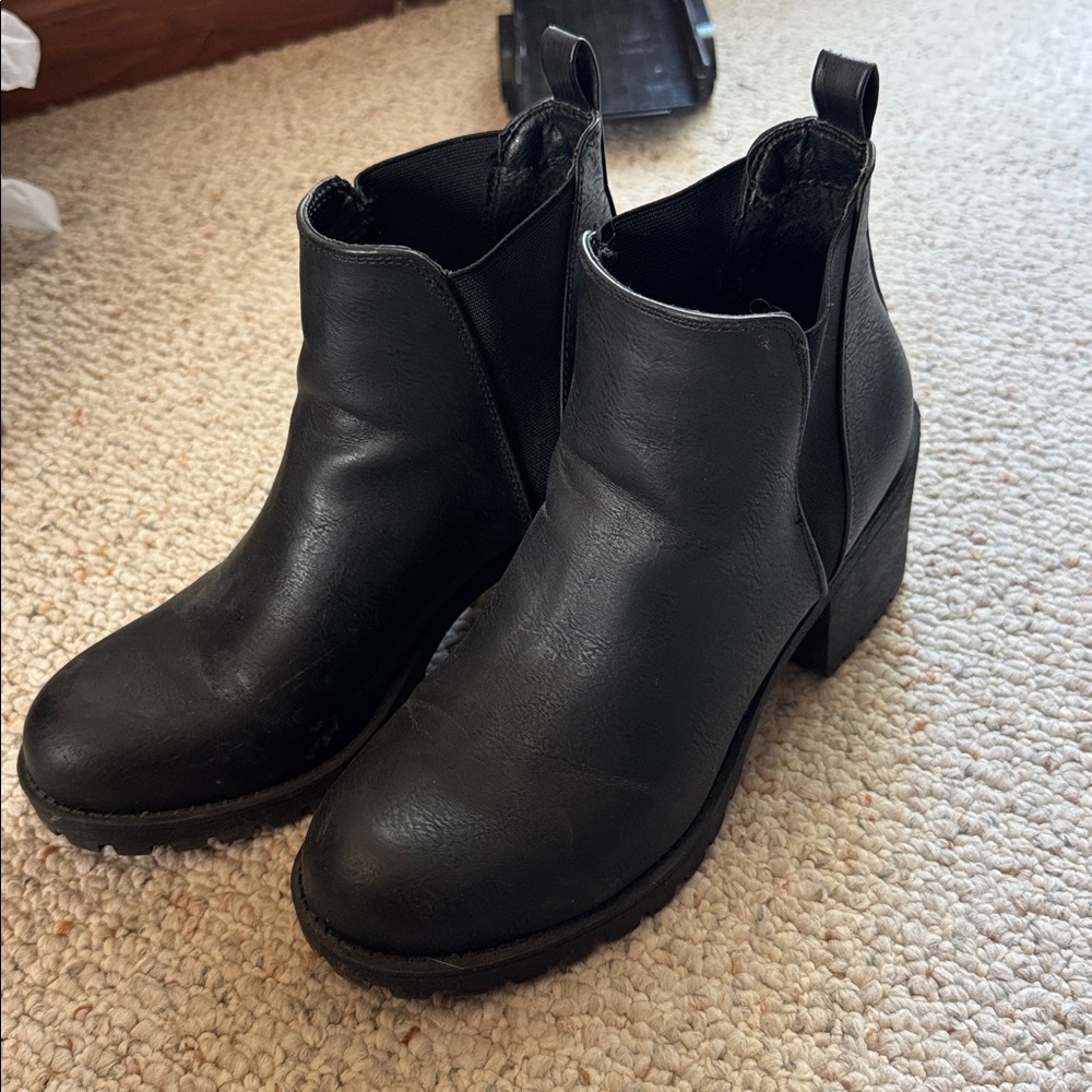 Black Ankle Boots